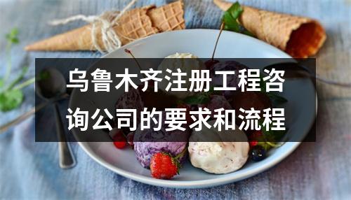 乌鲁木齐注册工程咨询公司的要求和流程