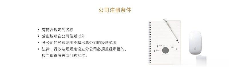 内资分公司注册