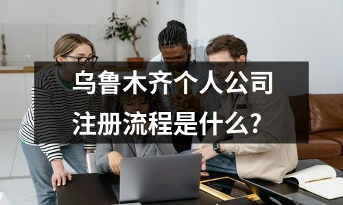 乌鲁木齐个人公司注册流程是什么?