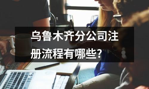 乌鲁木齐分公司注册流程有哪些?