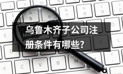 乌鲁木齐子公司注册条件有哪些?