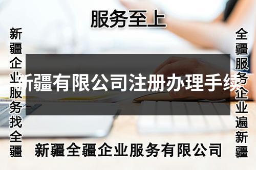 新疆有限公司注册办理手续
