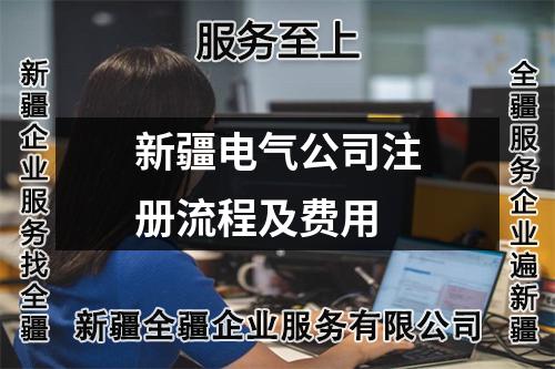 新疆电气公司注册流程及费用