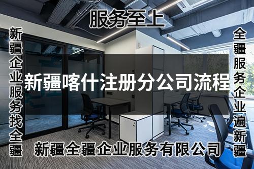 新疆喀什注册分公司流程