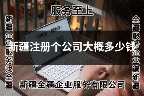 新疆注册个公司大概多少钱