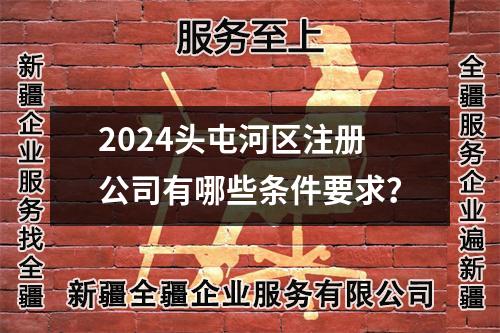 2024头屯河区注册公司有哪些条件要求？