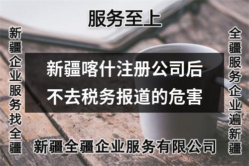 新疆喀什注册公司后不去税务报道的危害