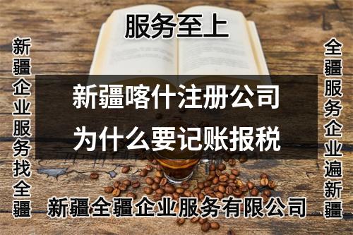 新疆喀什注册公司为什么要记账报税