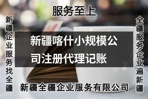 新疆喀什小规模公司注册代理记账