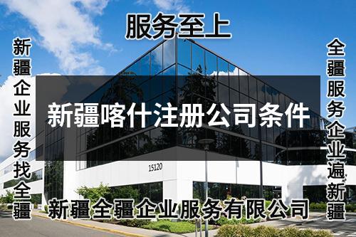 新疆喀什注册公司条件